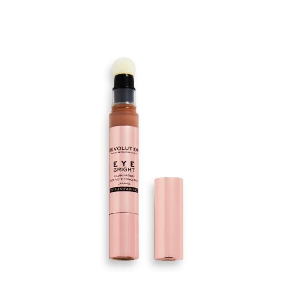 Makeup revolution eye bright illuminating under eye concealer korektor pod oczy caramel 3ml