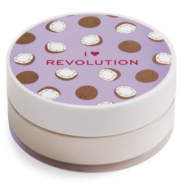 Makeup revolution i heart revolution loose baking powder puder sypki coconut 22g