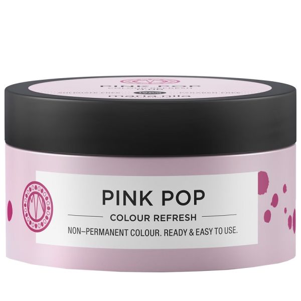 Maria nila colour refresh maska koloryzująca do włosów 0.06 pink pop 100ml