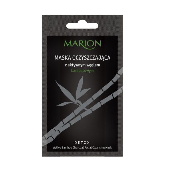 Marion detox mask maska oczyszczająca z aktywnym węglem bambusowym 10g