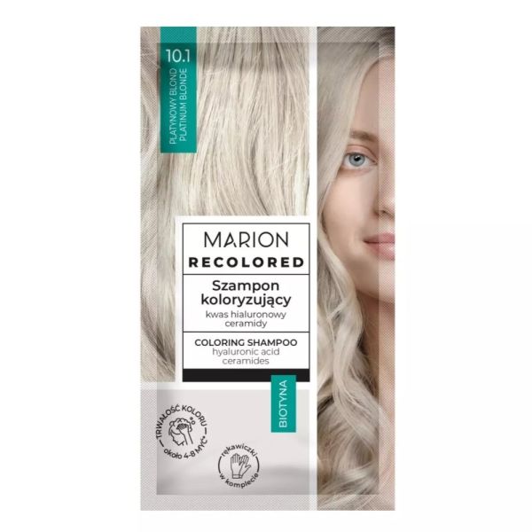 Marion recolored szampon koloryzujący 10.1 platynowy blond 35ml