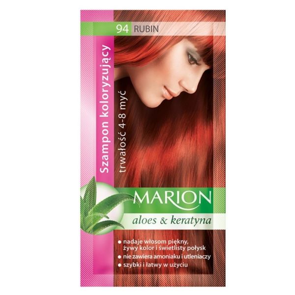 Marion szampon koloryzujący 4-8 myć 94 rubin 40ml