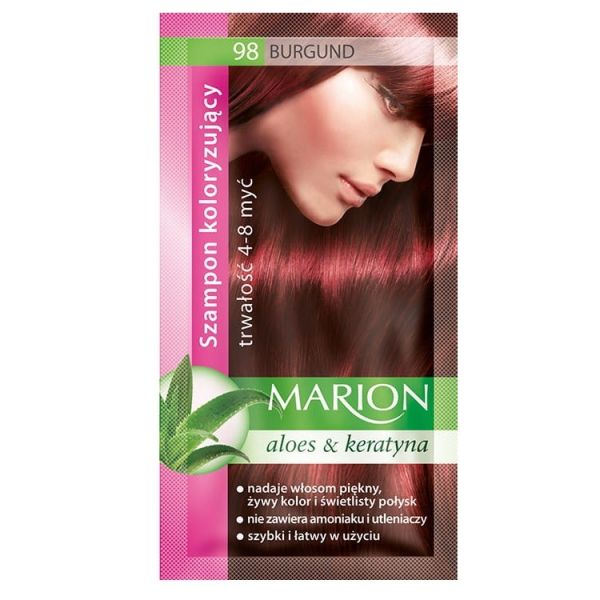 Marion szampon koloryzujący 4-8 myć 98 burgund 40ml