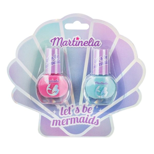 Martinelia let's be mermaids nail duo zestaw lakierów do paznokci 2szt.