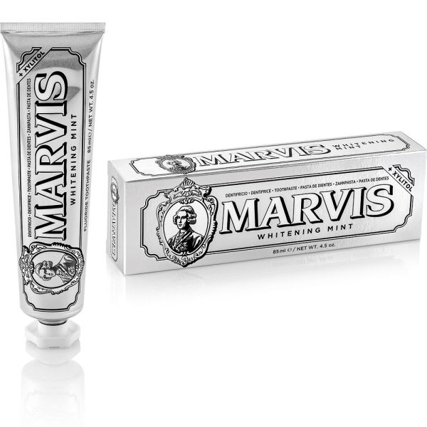Marvis whitening mint toothpaste wybielająca pasta do zębów z fluorem 85ml