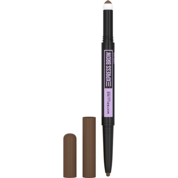 Maybelline express brow satin duo dwustronna kredka do brwi 025 brunette 0.71g