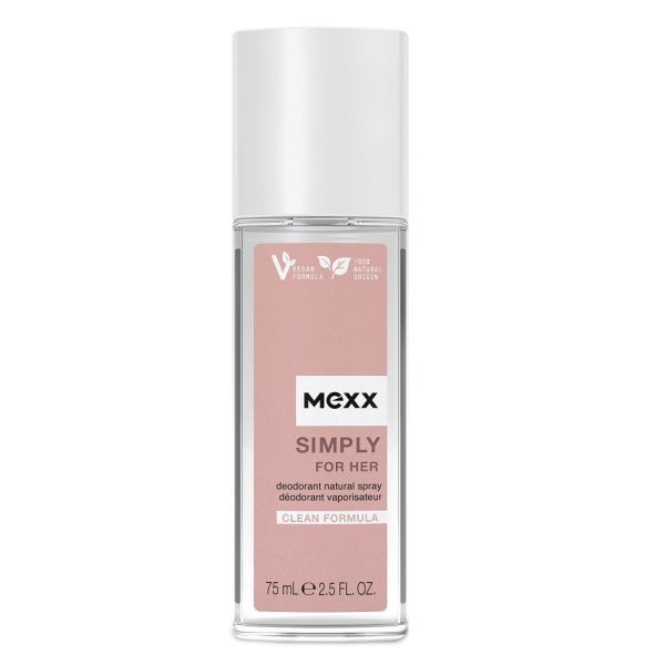 Mexx simply for her dezodorant w naturalnym sprayu 75ml
