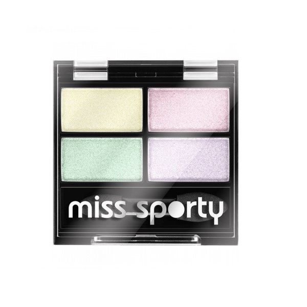 Miss sporty studio colour quattro eye shadow poczwórne cienie do powiek 416 unicorn swag