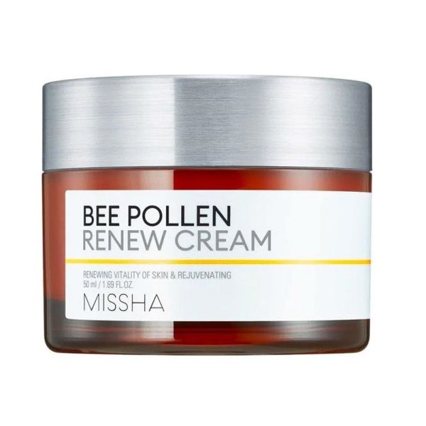 Missha bee pollen renew cream wzmacniający krem do twarzy 50ml