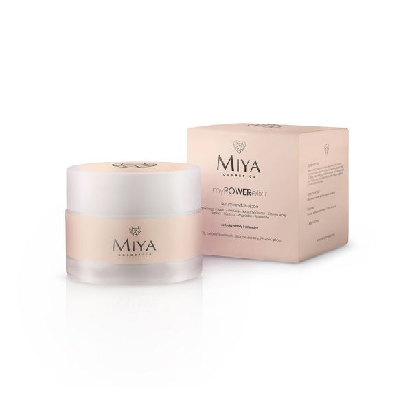 Miya cosmetics my power elixir naturalne serum rewitalizujące 15ml