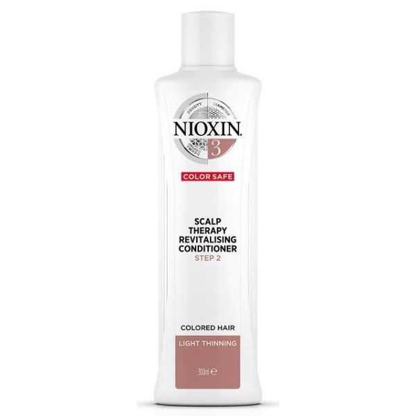 Nioxin system 3 scalp therapy revitalising conditioner odżywka do włosów farbowanych lekko przerzedzonych 300ml