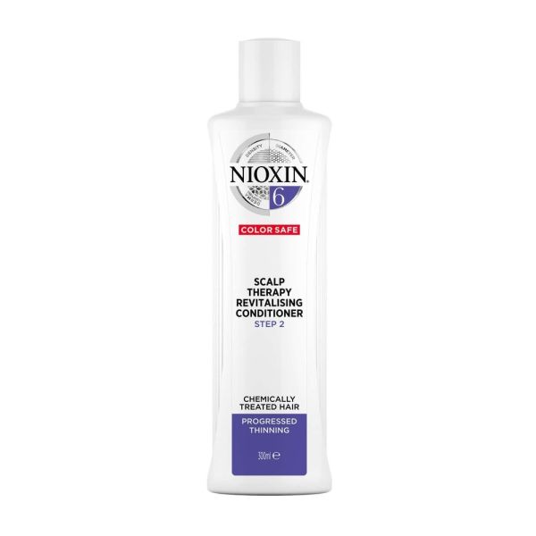 Nioxin system 6 scalp therapy revitalising conditioner odżywka do włosów poddanych zabiegom chemicznym znacznie przerzedzonych 300ml