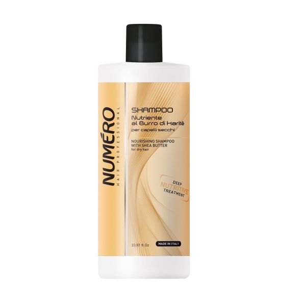 Numero nourishing shampoo with shea butter odżywiający szampon z masłem shea 1000ml