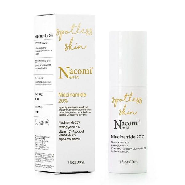 Nacomi next level niacynamidy 20% punktowe serum do twarzy redukujące przebarwienia 30ml