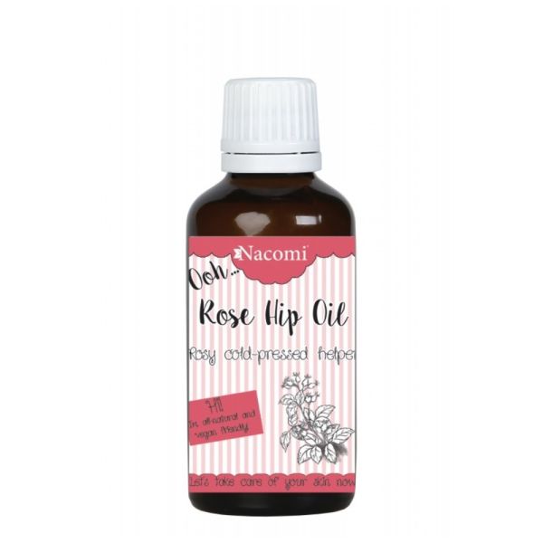 Nacomi rose hip oil olej z dzikiej róży 50ml