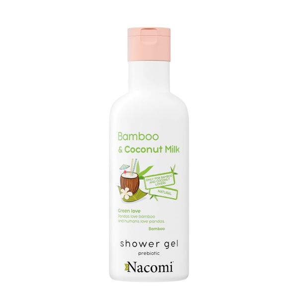 Nacomi shower gel żel pod prysznic bambus i mleko kokosowe 300ml