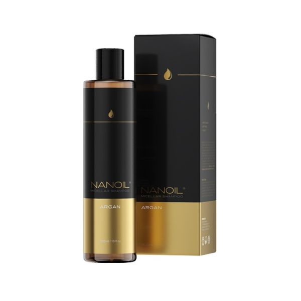 Nanoil argan micellar shampoo micelarny szampon z olejkiem arganowym 300ml