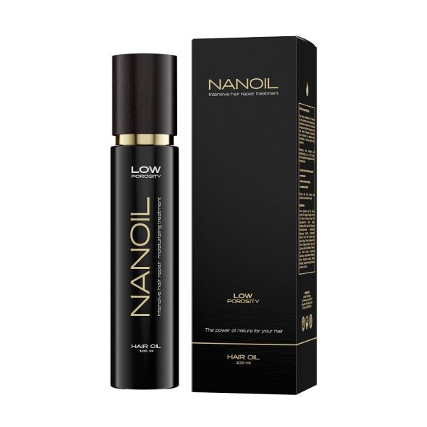 Nanoil hair oil low porosity olejek do włosów niskoporowatych 100ml