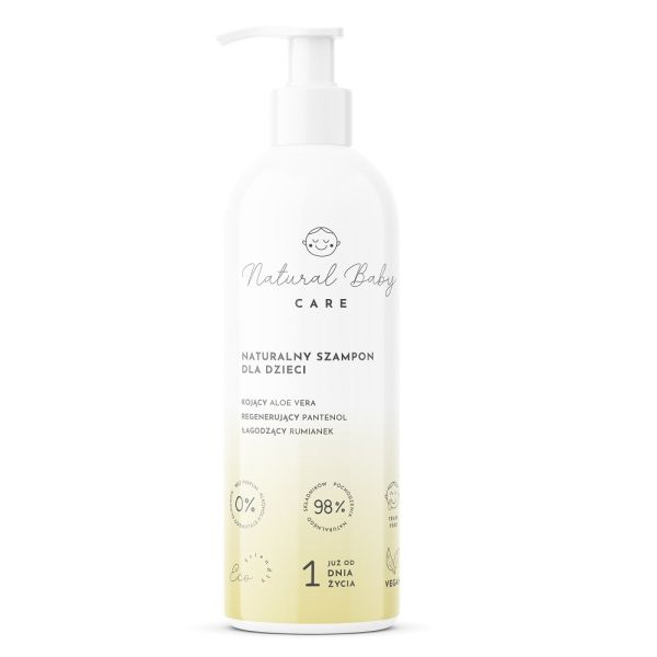 Natural baby care naturalny szampon do włosów dla dzieci 200ml