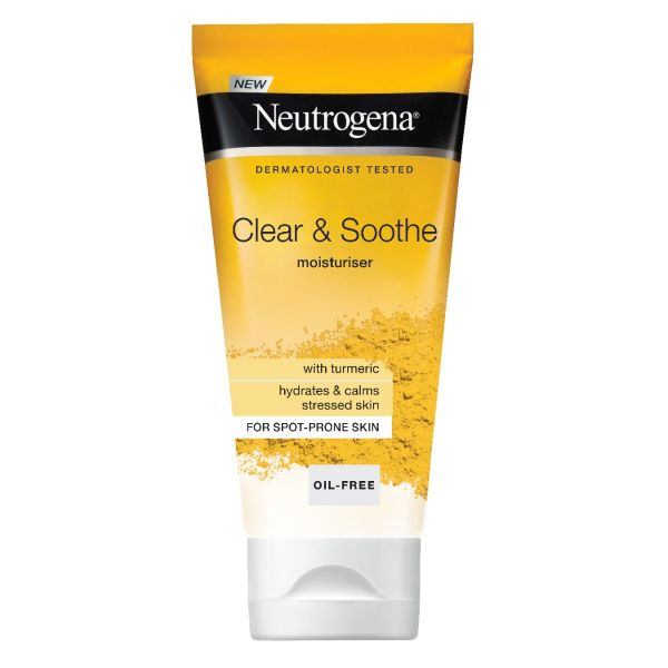 Neutrogena clear & soothe krem do twarzy z kurkumą 75ml