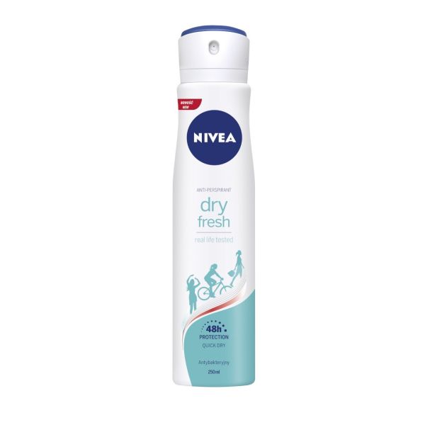 Nivea dry fresh antyperspirant spray 250ml