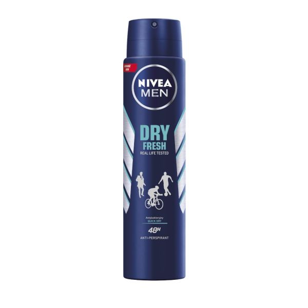 Nivea men dry fresh antyperspirant spray 250ml