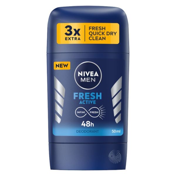 Nivea men fresh active dezodorant w sztyfcie 50ml