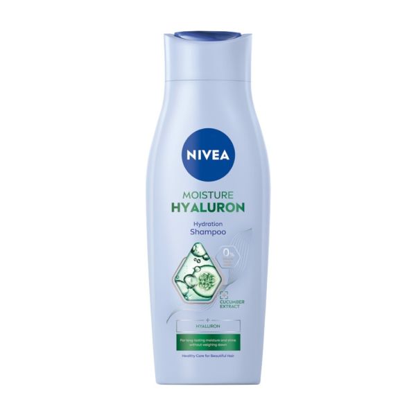 Nivea moisture hyaluron szampon nawilżający z kwasem hialuronowym 400ml