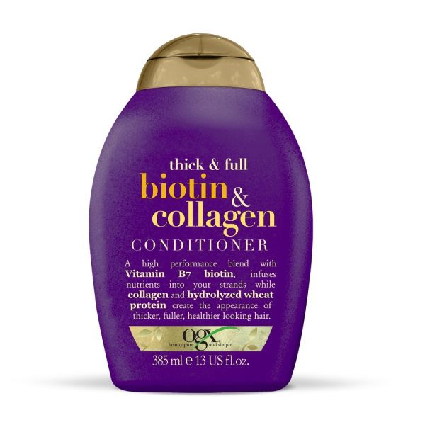 Ogx biotin & collagen conditioner odżywka do włosów z biotyną i kolagenem 385ml