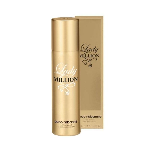 Paco rabanne lady million dezodorant spray 150ml