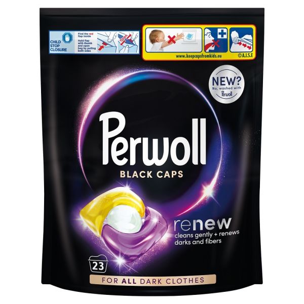 Perwoll renew black caps kapsułki do prania ciemnych tkanin 23szt.