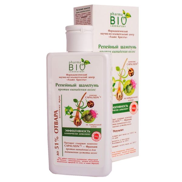 Pharma bio laboratory szampon łopianowy przeciw wypadaniu włosów 200ml