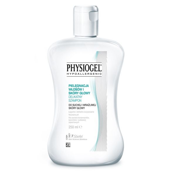 Physiogel delikatny szampon do suchej i wrażliwej skóry głowy 250ml