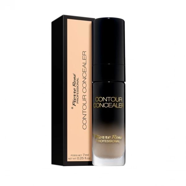 Pierre rene contour concealer kryjący korektor pod oczy 02 7ml