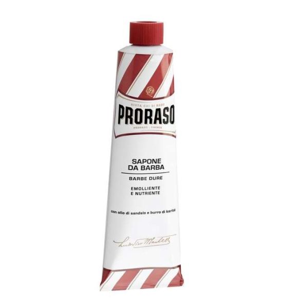 Proraso sapone da barba zmiękczające mydło do golenia z olejkiem sandałowym i masłem shea 150ml