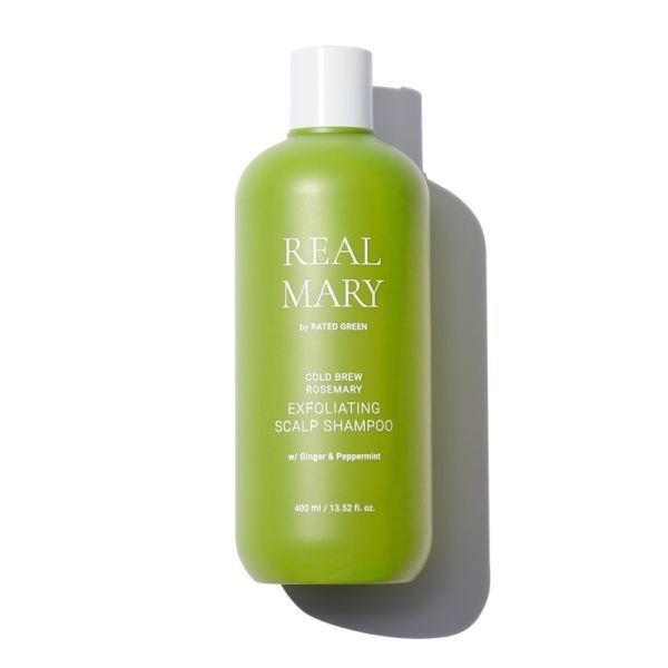 Rated green real mary szampon złuszczający skórę głowy 400ml