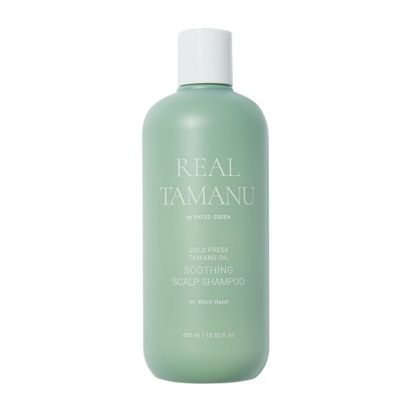 Rated green real tamanu szampon kojący skórę głowy z olejem tamanu 400ml