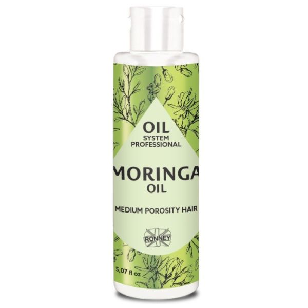 Ronney professional oil system medium porosity hair olej do włosów średnioporowatych moringa 150ml
