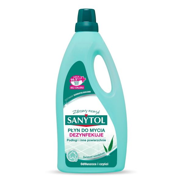 Sanytol płyn uniwersalny do mycia i dezynfekcji podłóg i innych powierzchni o zapachu eukaliptusa 1000ml