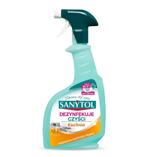 Sanytol spray do kuchni o zapachu cytrusów 500ml