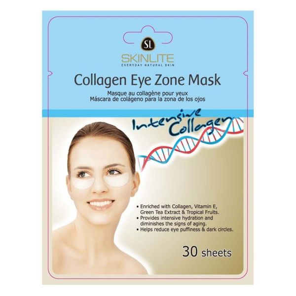 Skinlite collagen eye zone mask płatki pod oczy kolagen 30szt