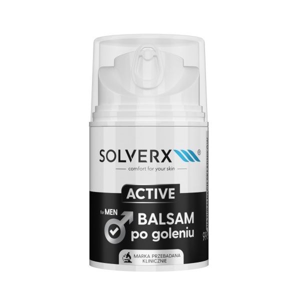Solverx active balsam po goleniu dla mężczyzn 50ml