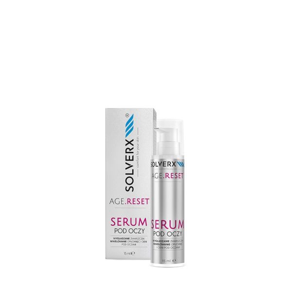 Solverx age reset wygładzające serum pod oczy 15ml