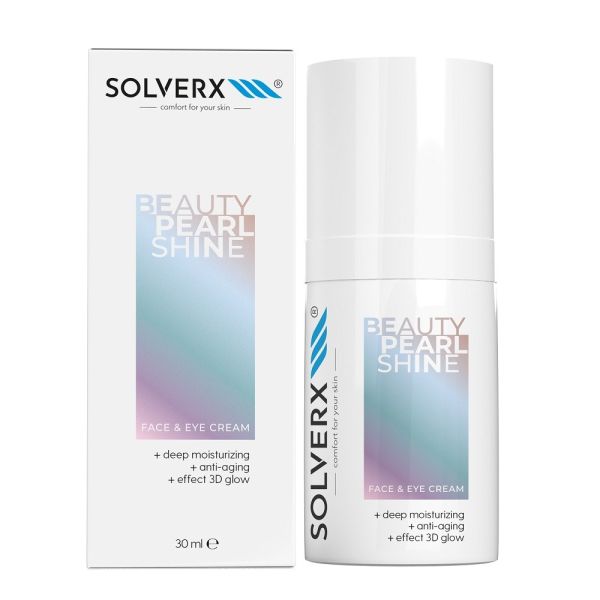 Solverx beauty pearl shine krem do twarzy i pod oczy 30ml