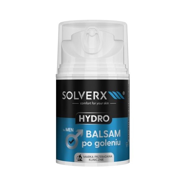 Solverx hydro balsam po goleniu dla mężczyzn 50ml