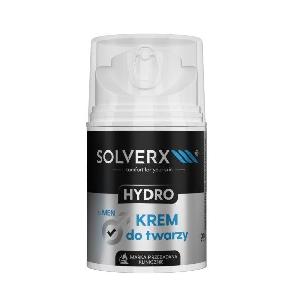Solverx hydro krem do twarzy dla mężczyzn 50ml