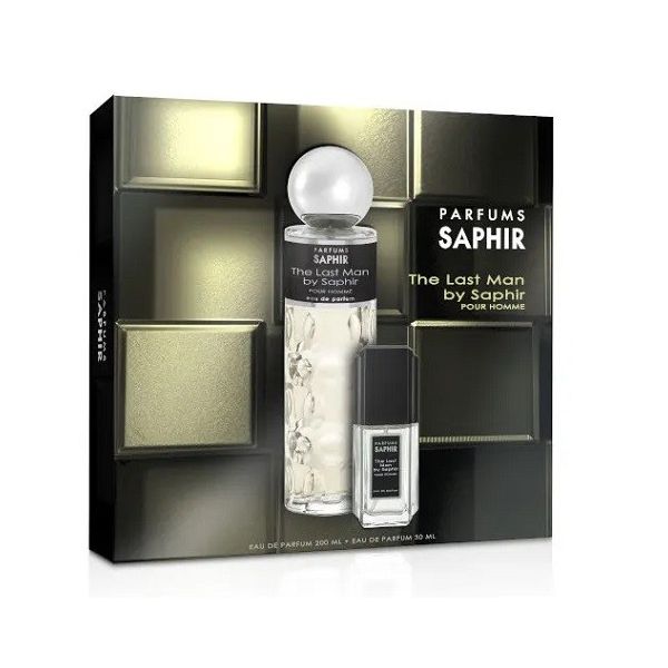 Saphir the last man zestaw woda perfumowana spray 200ml + woda perfumowana spray 30ml