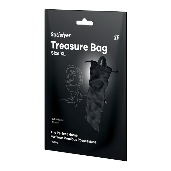 Satisfyer treasure bag torba do przechowywania gadżetów xl black