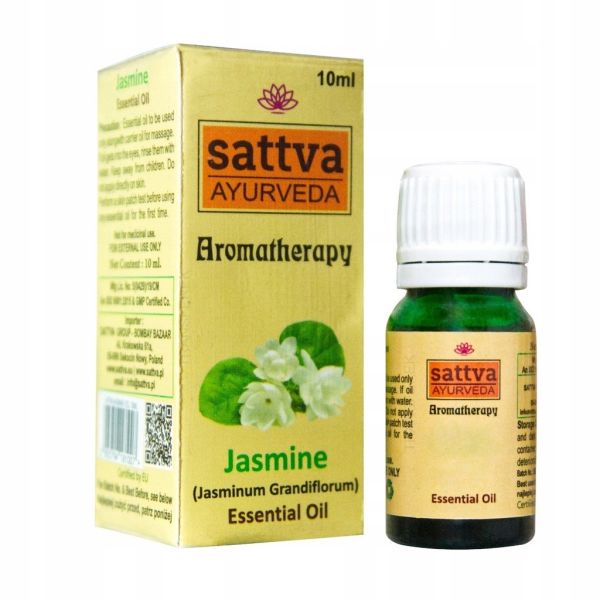 Sattva aromatherapy essential oil olejek eteryczny jasmine 10ml