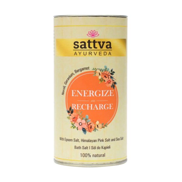 Sattva bath salt sól do kąpieli energize and recharge 300g